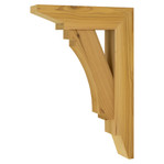 Cedar Bracket 113T1 — product photo on white background | Timber Build