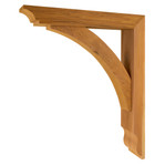 Cedar Bracket 10T27 — product photo on white background | Timber Build