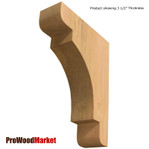 Wood Corbel 31T8S Handcrafted by Timber Build