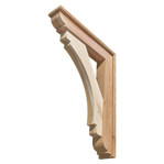 Cedar Bracket 112T4SBP — underside detail | Timber Build