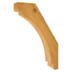 Cedar Knee Brace 63T14S — detail photo | Timber Build