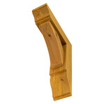 Cedar Bracket 02T32 — underside detail | Timber Build