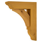 Cedar Bracket 02T32 — product photo on white background | Timber Build