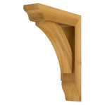 Cedar Bracket 02T33 — front view | Timber Build