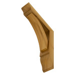 Cedar Bracket 02T33 — underside detail | Timber Build
