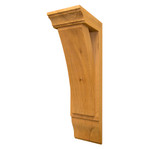 Cedar Bracket 02T11 — front view | Timber Build