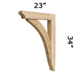 Wood Bracket 02T13 (02T13-2334)