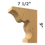 Wood Corbel 32T2 Handcrafted by Timber Build