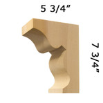 Wood Corbel 32T1 Handcrafted by Timber Build