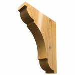 Wood Corbel 21T8 Handcrafted by Timber Build