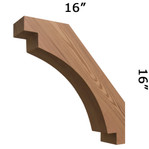Cedar Knee Brace 67TD11 — product photo | Timber Build