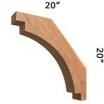 Cedar Knee Brace 67TD12 — product photo | Timber Build