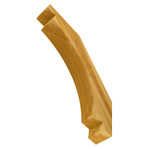 Cedar Knee Brace 67TD12 — back view | Timber Build
