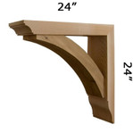 Wood Bracket 02T16 (02T16-2424)