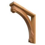 Cedar Bracket 116T3 — underside detail | Timber Build