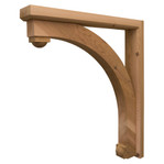 Cedar Bracket 116T4 — product photo on white background | Timber Build