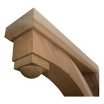 Wood Bracket 116T6 Handcrafted by Timber Build