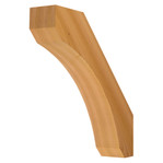 Cedar Knee Brace 72T2 — front view | Timber Build