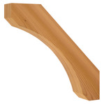 Cedar Knee Brace 72T2 — detail photo | Timber Build
