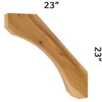 Cedar Knee Brace 72T3 — Western Red Cedar | Timber Build