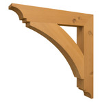 Cedar Bracket 03T3 — product photo on white background | Timber Build