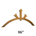 Cedar Gable Bracket 49T96 — Western Red Cedar | Timber Build