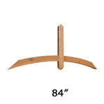 Cedar Gable Bracket 40T84 — Western Red Cedar | Timber Build
