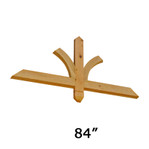 Cedar Gable Bracket 41T84 — Western Red Cedar | Timber Build