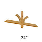 Cedar Gable Bracket 41T72 — Western Red Cedar | Timber Build