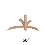 Cedar Gable Bracket 43T60 — Western Red Cedar | Timber Build