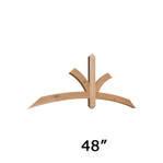 Cedar Gable Bracket 43T48 — Western Red Cedar | Timber Build