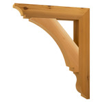 Cedar Bracket 10T1 — product photo on white background | Timber Build