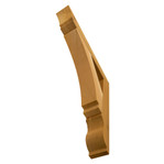 Cedar Bracket 10T1 — underside detail | Timber Build
