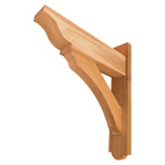 Cedar Bracket 05T4 — underside detail | Timber Build