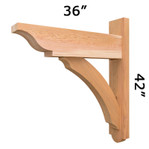 Trellis Wood Bracket 05T3 (05T3-3642)