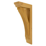Cedar Bracket 02T36 — front view | Timber Build