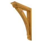 Cedar Bracket 10T7 — front view | Timber Build