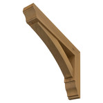 Cedar Bracket 02T37 — underside detail | Timber Build