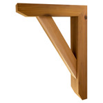 Cedar Bracket 13T12 — product photo on white background | Timber Build