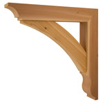Cedar Bracket 10T30 — product photo on white background | Timber Build