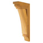 Cedar Bracket 16T9 — front view | Timber Build