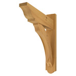 Cedar Bracket 05T7 — front view | Timber Build