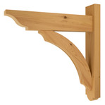 Cedar Bracket 05T7 — product photo on white background | Timber Build