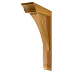 Cedar Bracket 10T31 — front view | Timber Build