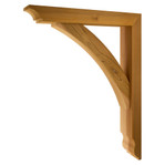 Cedar Bracket 10T31 — product photo on white background | Timber Build