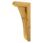 Cedar Bracket 13T17 — product photo on white background | Timber Build