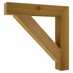 Cedar Bracket 18T4 — product photo on white background | Timber Build