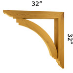 Cedar Bracket 14T6 — Western Red Cedar product photo | Timber Build