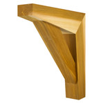 Cedar Bracket 115T2 — front view | Timber Build