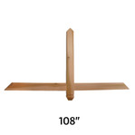 Cedar Gable Bracket 42T108 — Western Red Cedar | Timber Build